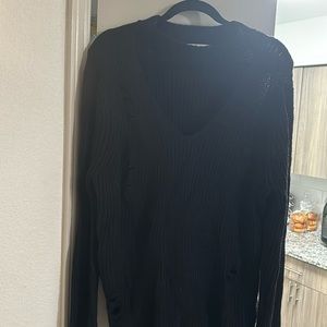 Slasher black sweater